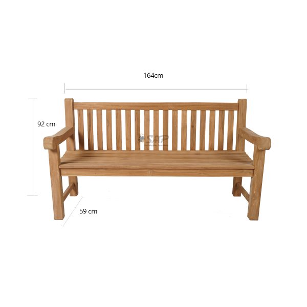 Balmoral Bench 150 cm - Image 2
