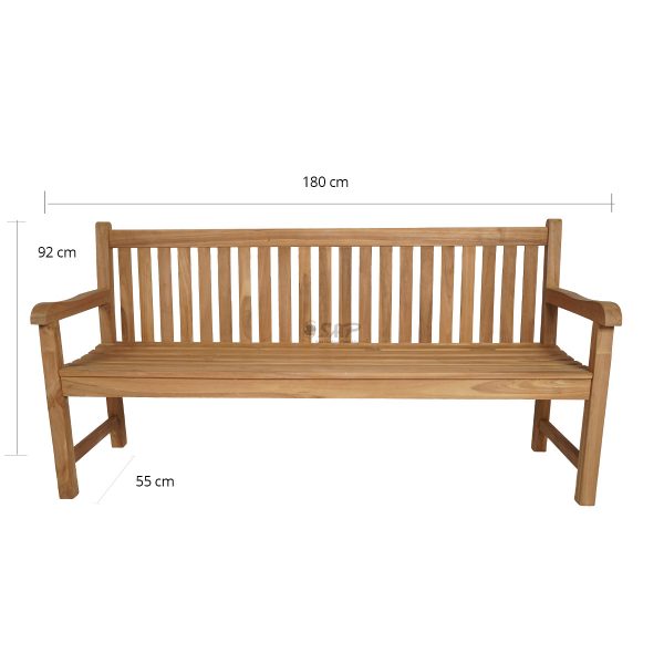 Classic Bench 4 Seater - Image 2
