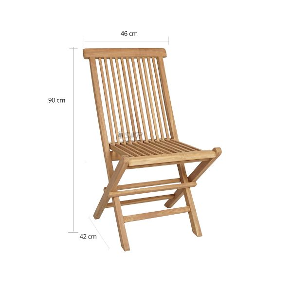 Folding Chair Without Arm - Image 2