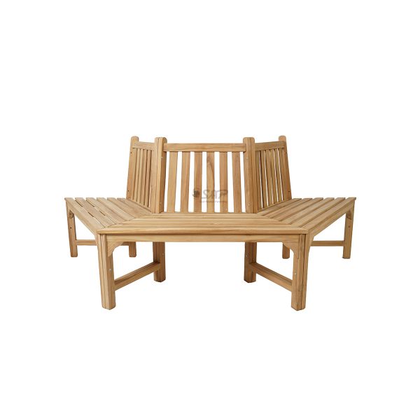 Hexagonal Tree Bench