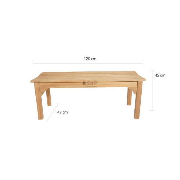 Siria Backless Bench 120 Cm - Image 2